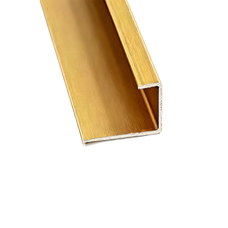 X8 hliníkové lemování pro 8mm dřevěný dýhový panel s vynikající pevností